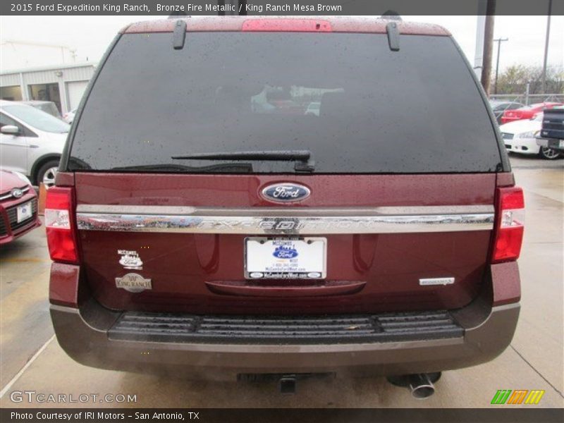Bronze Fire Metallic / King Ranch Mesa Brown 2015 Ford Expedition King Ranch