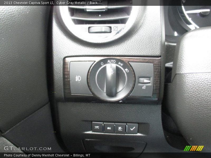 Cyber Gray Metallic / Black 2013 Chevrolet Captiva Sport LS