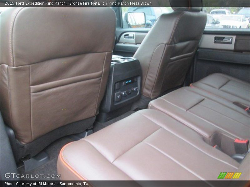 Rear Seat of 2015 Expedition King Ranch