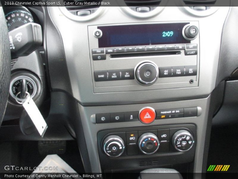 Cyber Gray Metallic / Black 2013 Chevrolet Captiva Sport LS