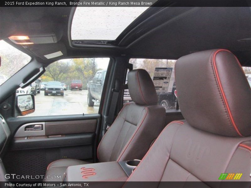Bronze Fire Metallic / King Ranch Mesa Brown 2015 Ford Expedition King Ranch