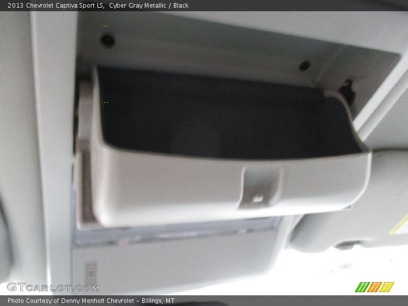 Cyber Gray Metallic / Black 2013 Chevrolet Captiva Sport LS