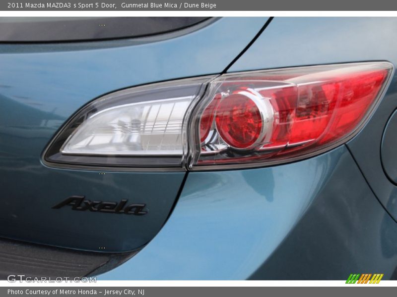 Gunmetal Blue Mica / Dune Beige 2011 Mazda MAZDA3 s Sport 5 Door
