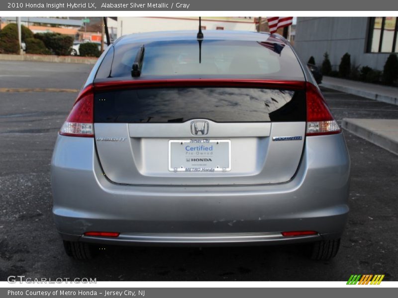 Alabaster Silver Metallic / Gray 2010 Honda Insight Hybrid LX