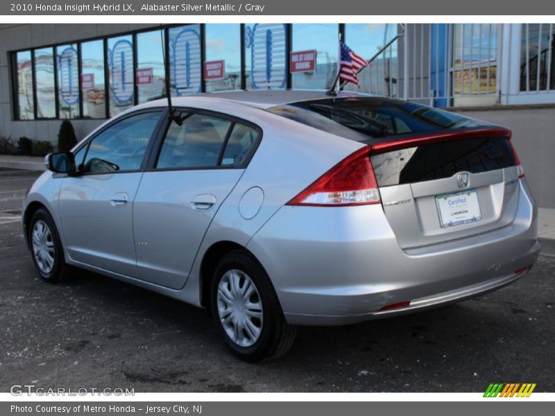 Alabaster Silver Metallic / Gray 2010 Honda Insight Hybrid LX