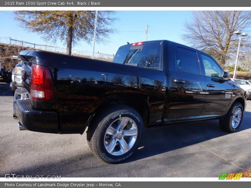 Black / Black 2015 Ram 1500 Sport Crew Cab 4x4