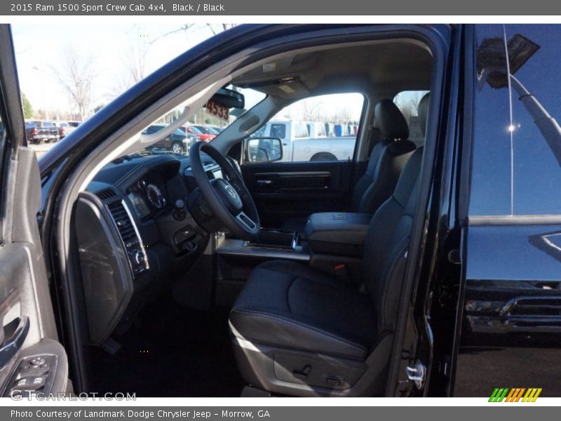 Black / Black 2015 Ram 1500 Sport Crew Cab 4x4