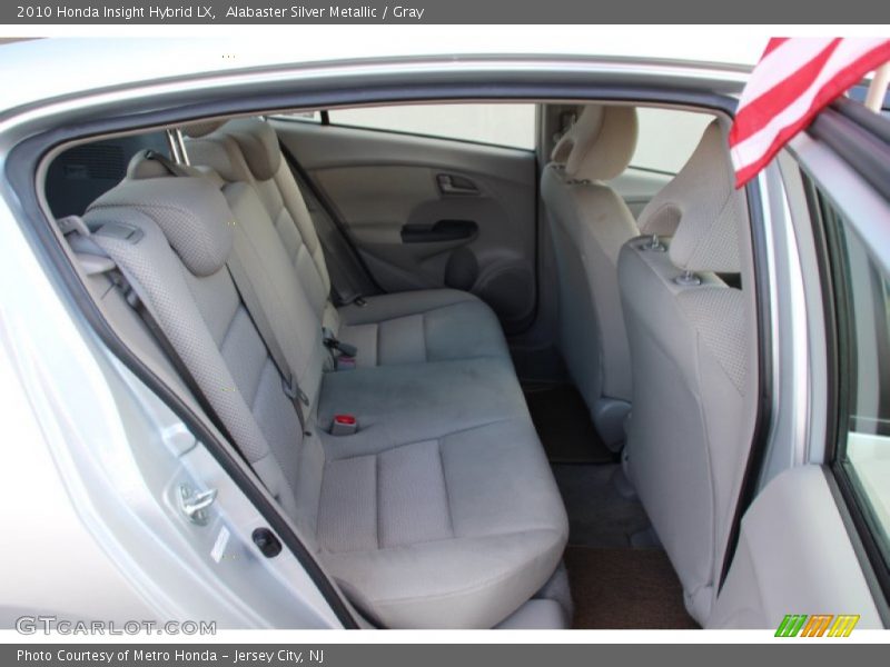 Alabaster Silver Metallic / Gray 2010 Honda Insight Hybrid LX