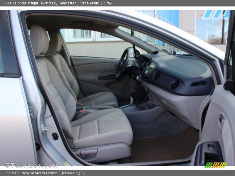 Alabaster Silver Metallic / Gray 2010 Honda Insight Hybrid LX