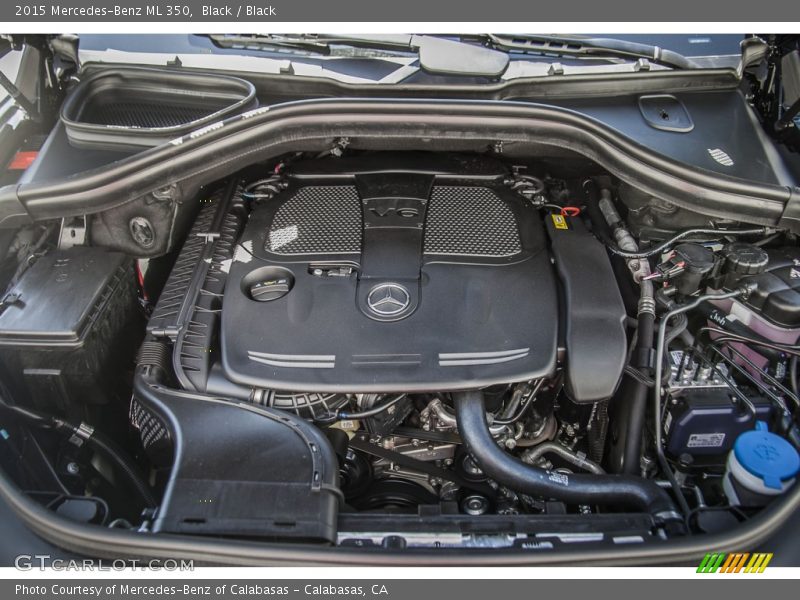 Black / Black 2015 Mercedes-Benz ML 350