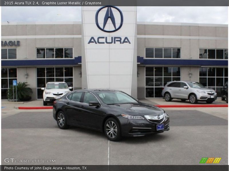 Graphite Luster Metallic / Graystone 2015 Acura TLX 2.4