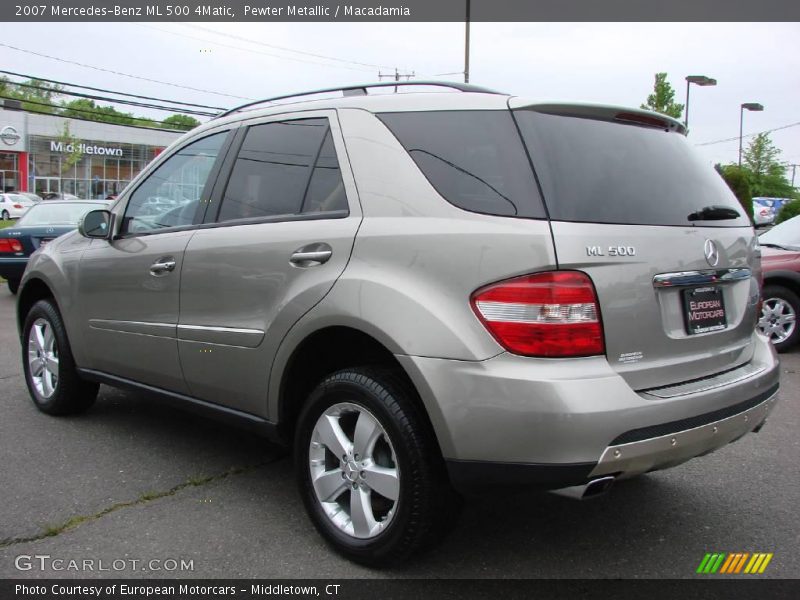 Pewter Metallic / Macadamia 2007 Mercedes-Benz ML 500 4Matic