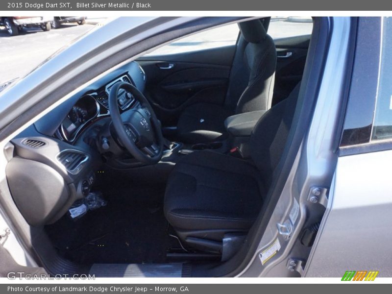 Billet Silver Metallic / Black 2015 Dodge Dart SXT
