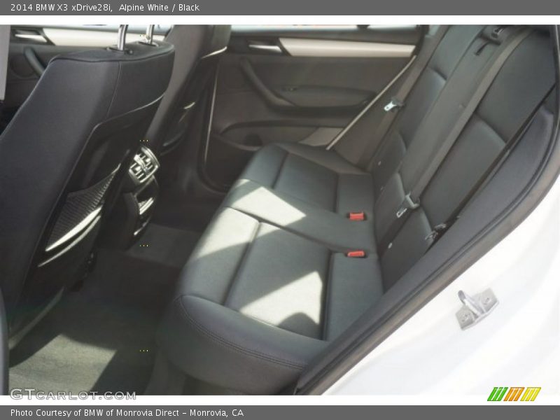 Alpine White / Black 2014 BMW X3 xDrive28i