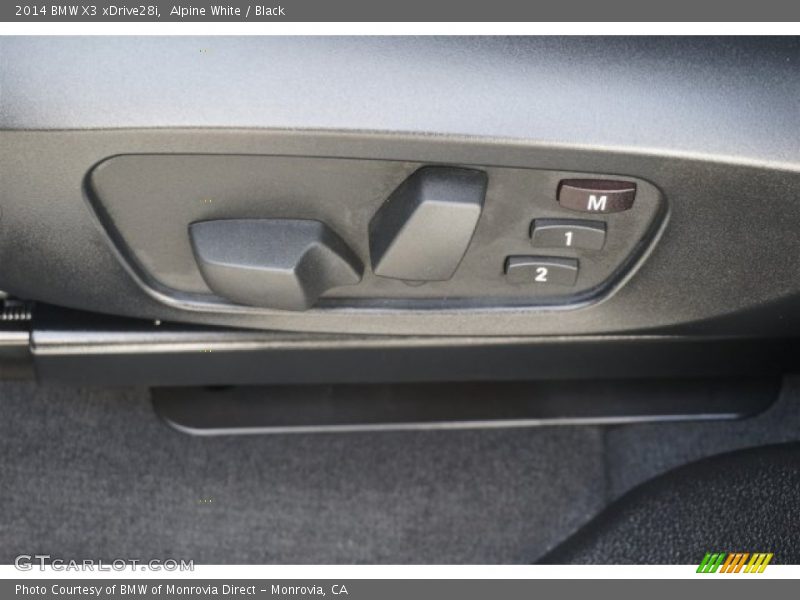 Alpine White / Black 2014 BMW X3 xDrive28i