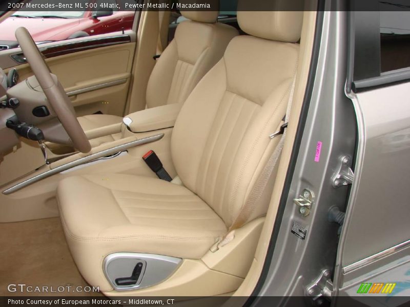 Pewter Metallic / Macadamia 2007 Mercedes-Benz ML 500 4Matic