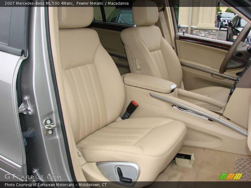 Pewter Metallic / Macadamia 2007 Mercedes-Benz ML 500 4Matic
