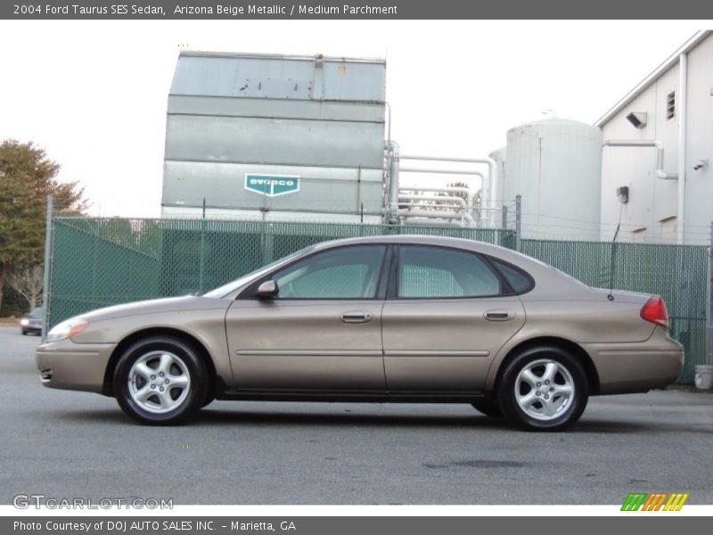 Arizona Beige Metallic / Medium Parchment 2004 Ford Taurus SES Sedan