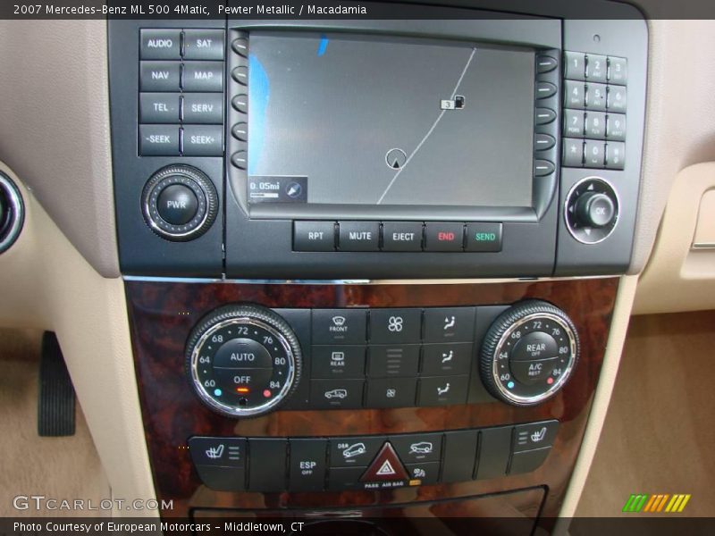 Pewter Metallic / Macadamia 2007 Mercedes-Benz ML 500 4Matic