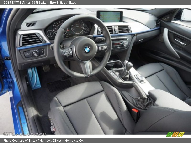  2015 3 Series 335i Sedan Black Interior