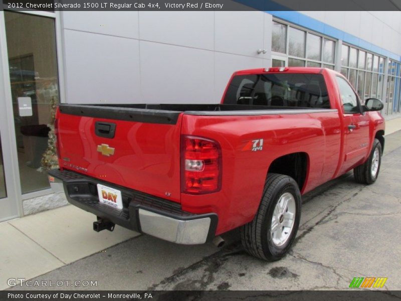 Victory Red / Ebony 2012 Chevrolet Silverado 1500 LT Regular Cab 4x4