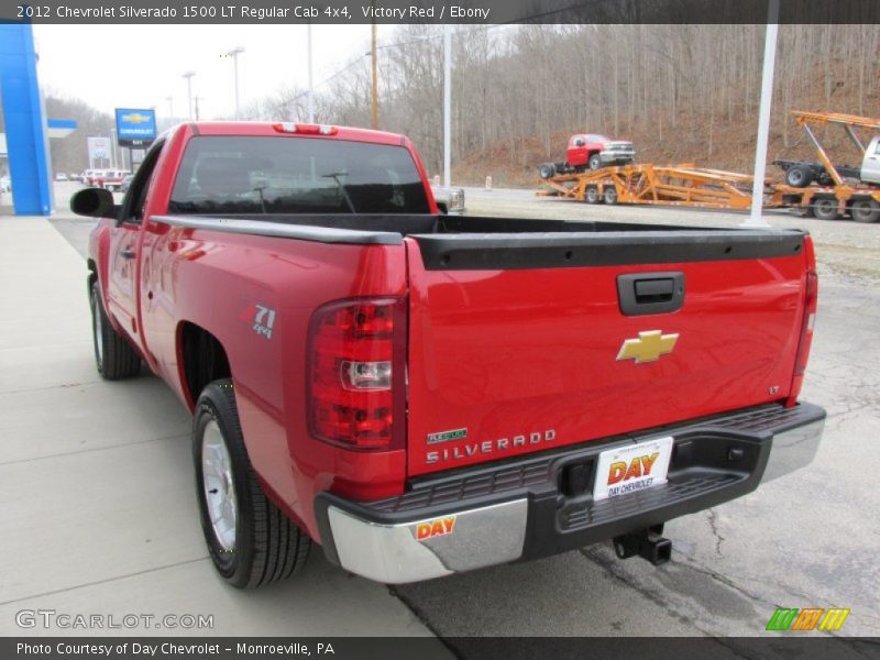 Victory Red / Ebony 2012 Chevrolet Silverado 1500 LT Regular Cab 4x4