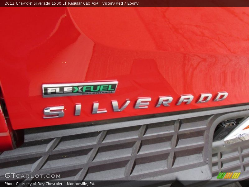 Victory Red / Ebony 2012 Chevrolet Silverado 1500 LT Regular Cab 4x4