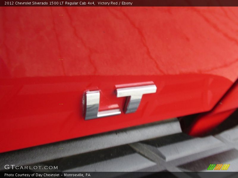 Victory Red / Ebony 2012 Chevrolet Silverado 1500 LT Regular Cab 4x4