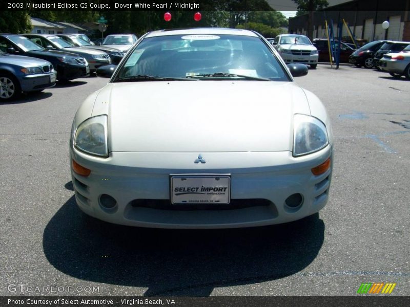 Dover White Pearl / Midnight 2003 Mitsubishi Eclipse GS Coupe