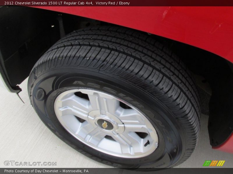 Victory Red / Ebony 2012 Chevrolet Silverado 1500 LT Regular Cab 4x4