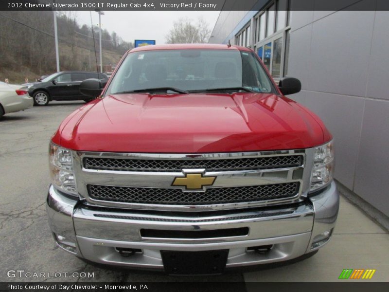 Victory Red / Ebony 2012 Chevrolet Silverado 1500 LT Regular Cab 4x4