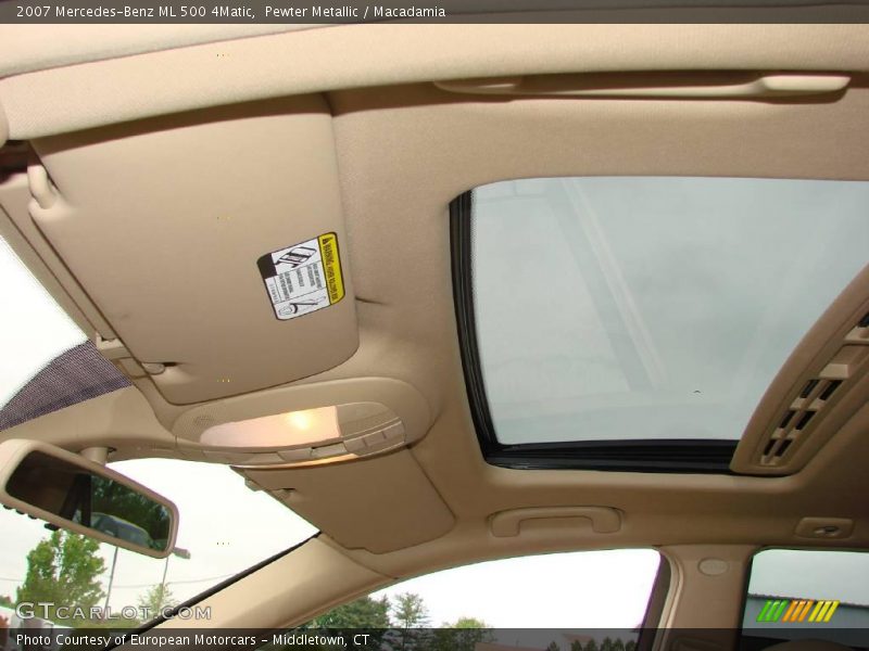 Pewter Metallic / Macadamia 2007 Mercedes-Benz ML 500 4Matic