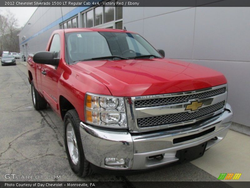 Victory Red / Ebony 2012 Chevrolet Silverado 1500 LT Regular Cab 4x4