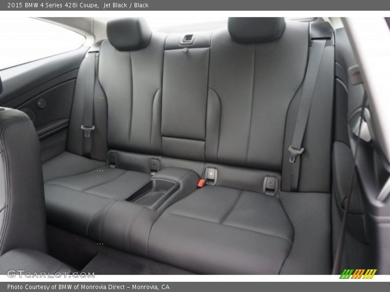 Rear Seat of 2015 4 Series 428i Coupe