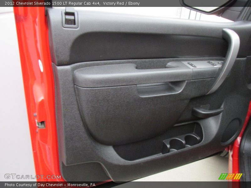 Victory Red / Ebony 2012 Chevrolet Silverado 1500 LT Regular Cab 4x4