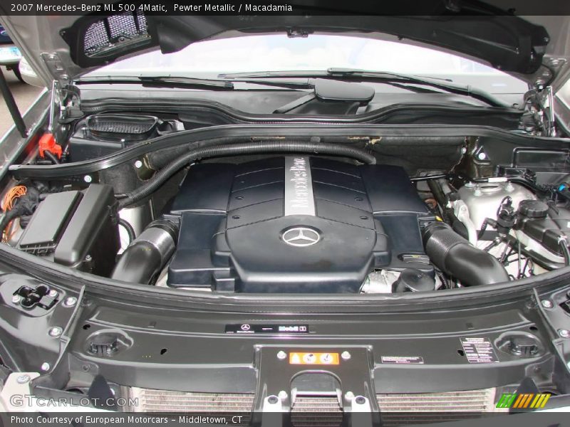 Pewter Metallic / Macadamia 2007 Mercedes-Benz ML 500 4Matic