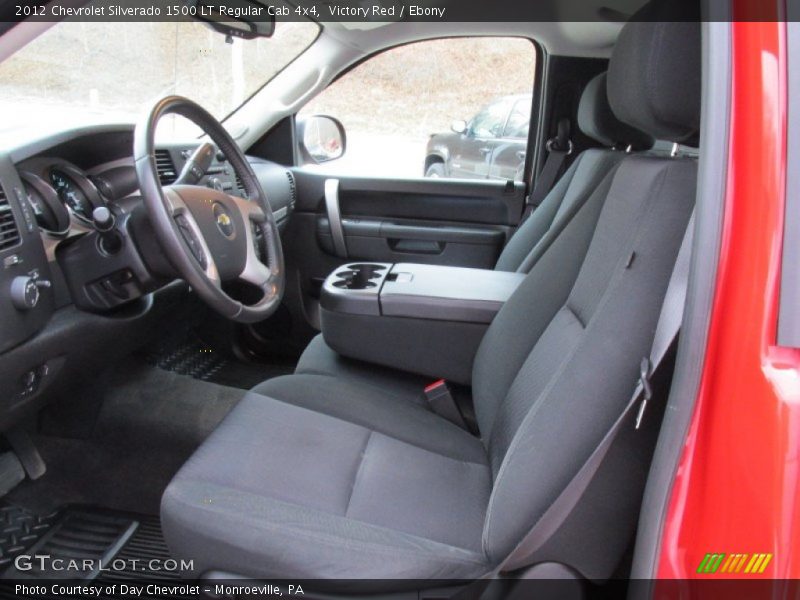 Victory Red / Ebony 2012 Chevrolet Silverado 1500 LT Regular Cab 4x4