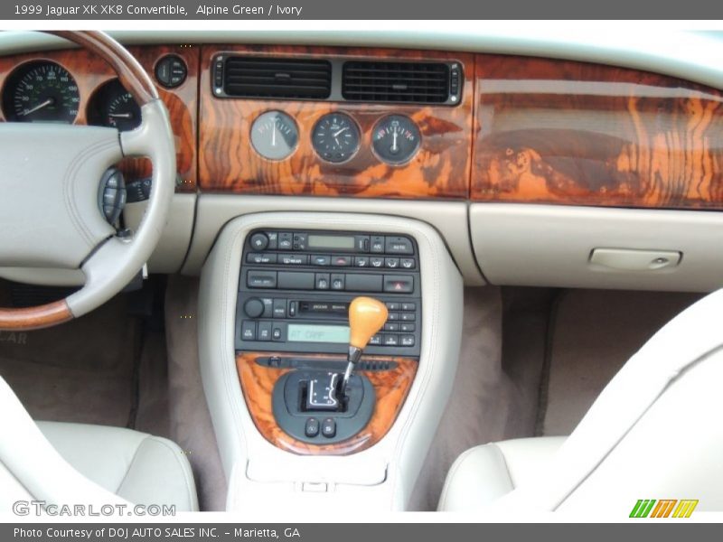 Alpine Green / Ivory 1999 Jaguar XK XK8 Convertible