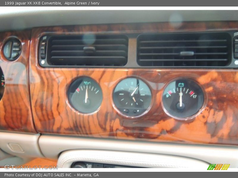 Alpine Green / Ivory 1999 Jaguar XK XK8 Convertible