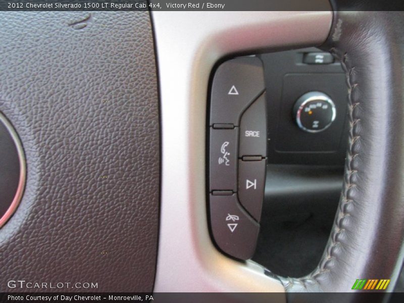 Victory Red / Ebony 2012 Chevrolet Silverado 1500 LT Regular Cab 4x4