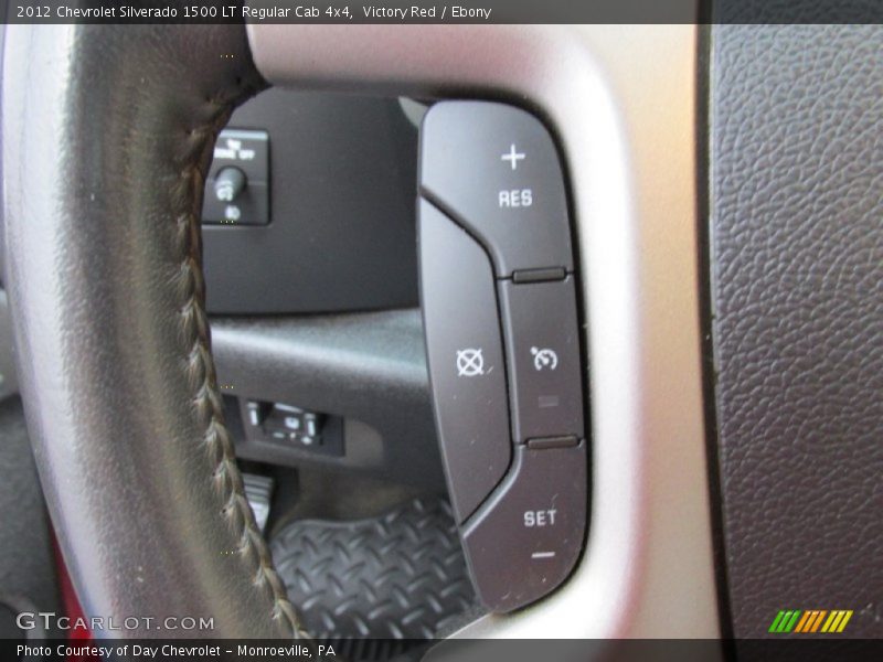 Victory Red / Ebony 2012 Chevrolet Silverado 1500 LT Regular Cab 4x4