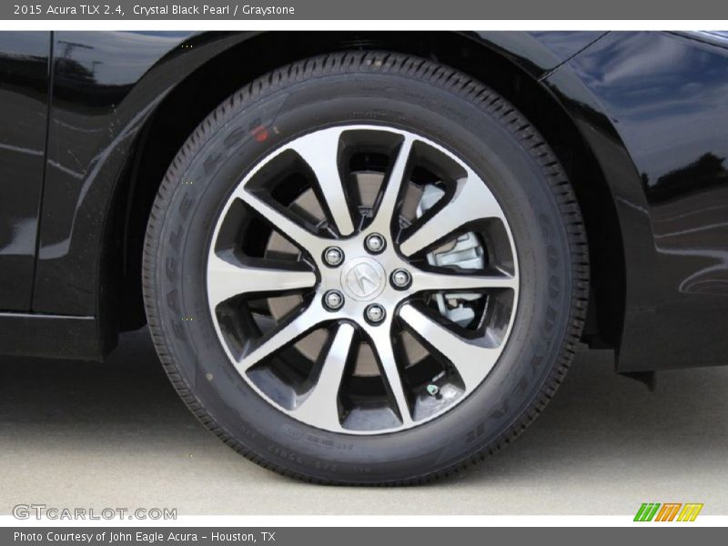 Crystal Black Pearl / Graystone 2015 Acura TLX 2.4