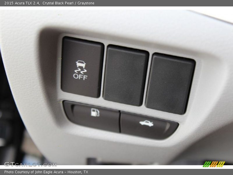 Crystal Black Pearl / Graystone 2015 Acura TLX 2.4