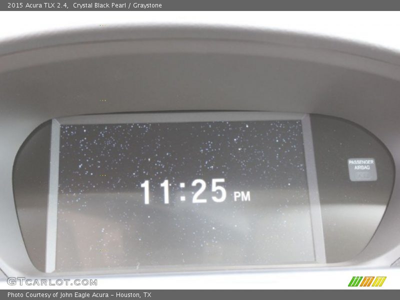Crystal Black Pearl / Graystone 2015 Acura TLX 2.4