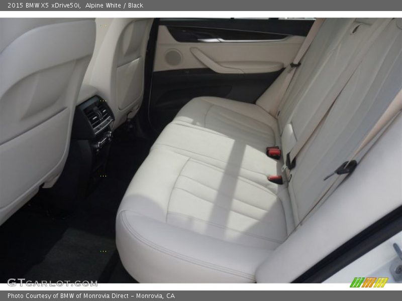 Alpine White / Black 2015 BMW X5 xDrive50i