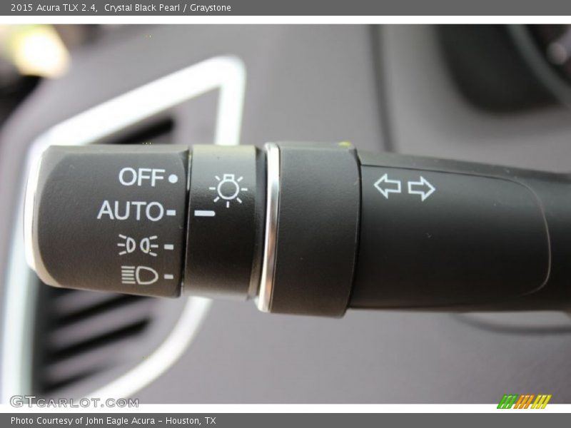 Crystal Black Pearl / Graystone 2015 Acura TLX 2.4