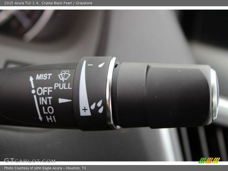 Crystal Black Pearl / Graystone 2015 Acura TLX 2.4