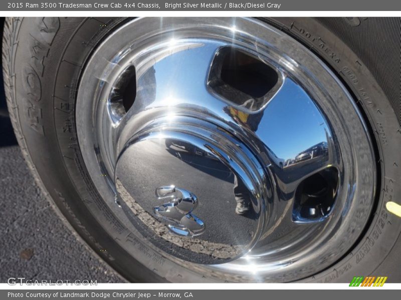  2015 3500 Tradesman Crew Cab 4x4 Chassis Wheel