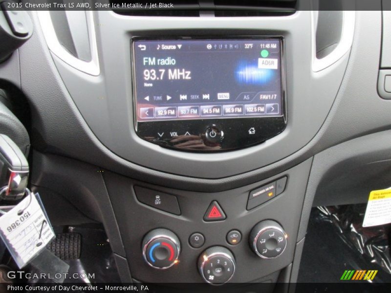Controls of 2015 Trax LS AWD