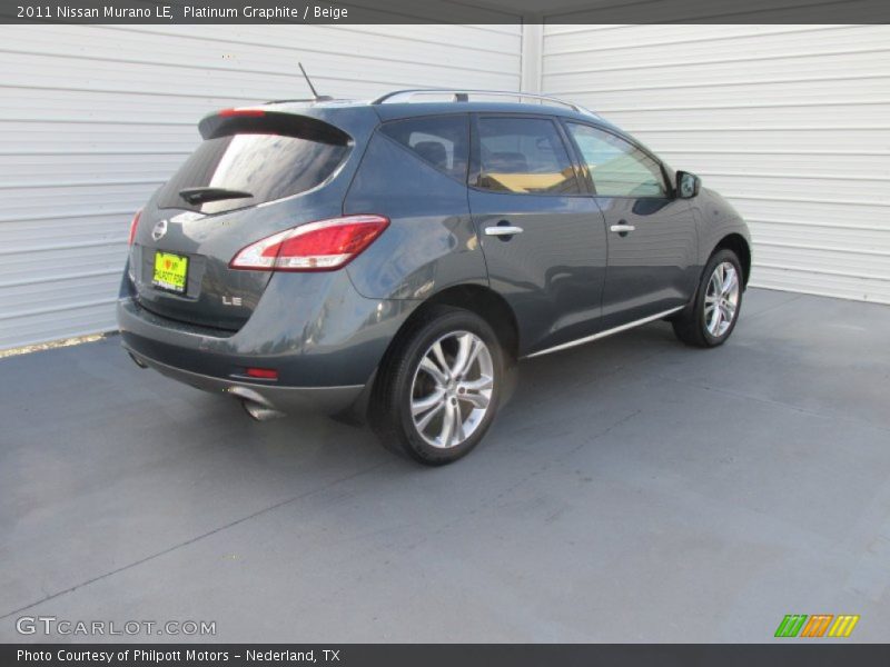 Platinum Graphite / Beige 2011 Nissan Murano LE